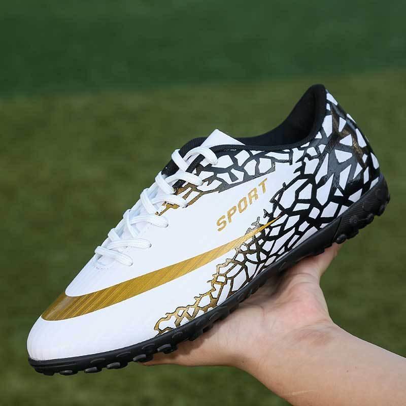 New Football Shoes Children's Men's and Women's Glue Nails, Broken Nails, Long Nails, Flat-soled Training Shoes, Young and Young Low-top Sports Shoes