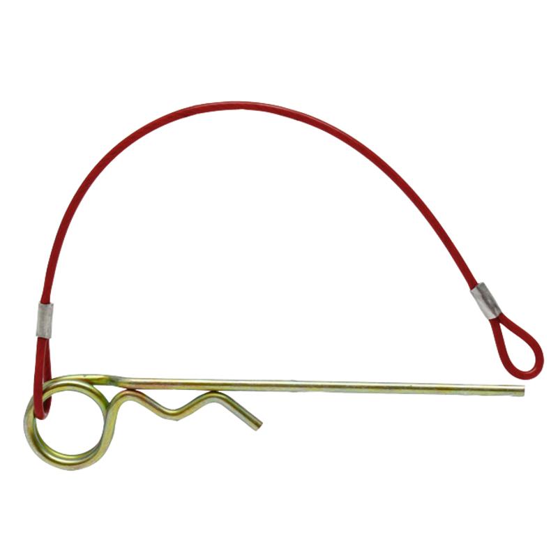 Spring safety catch pin 3.6 , length 150 90040