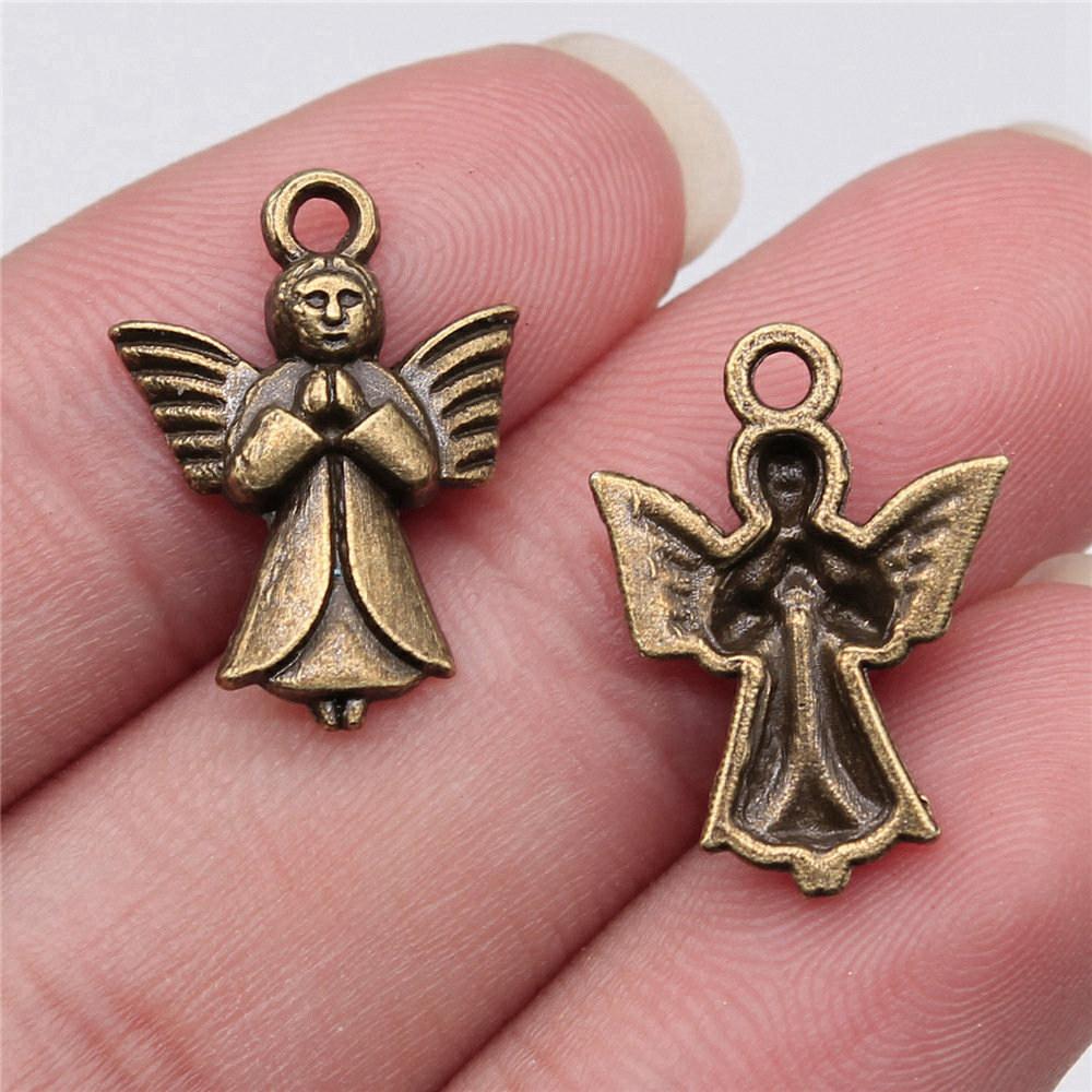 Charms Angel Pendants Kids' Jewelry Materials QC003