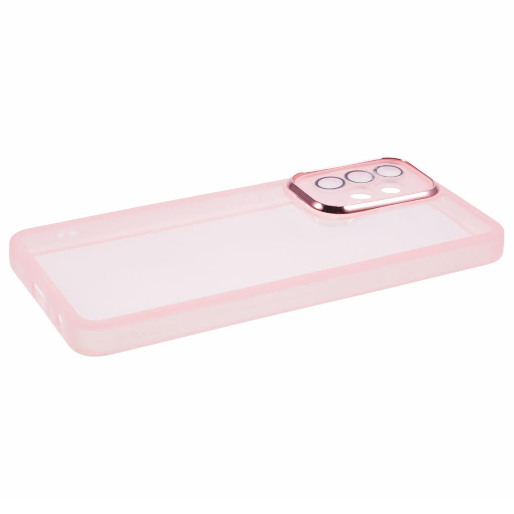DKSM Series For Samsung Galaxy M32 5G/A32 5G Case Electroplated Camera Frame TPU Phone Cover