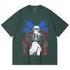 230 Gsm 100% Cotton Demon Slayer V38 Muzan Print Unisex Heavy Cotton T Shirt