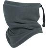 SeraphinaT Neck Warmer Drawstring Thick Neck Gaiters for Chilly Cold Weather Gray