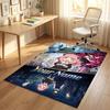 Personalized Crystal Velvet Carpet,Spy × Family Custom Printed Name, Plush Area Rug For Home Indoor Decor