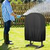 1PC Garden Hose Dust Cover 24*10*24 /30*10*30 Inch 4-Wheel Garden Hose Reel Cart Covers Weather-Resistant Protective Cover