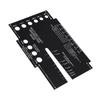 Multi Golf Shaft Size Tip Identification Ruler Template Tool Heavy Duty Aluminum Multifunction Golf Shaft Inner