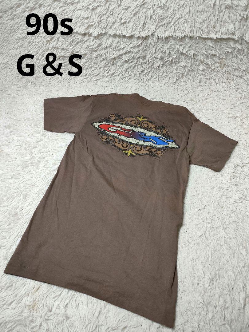 

[USED] Rare 80s-90s USA-made Gordon & Smith back print T-shirt