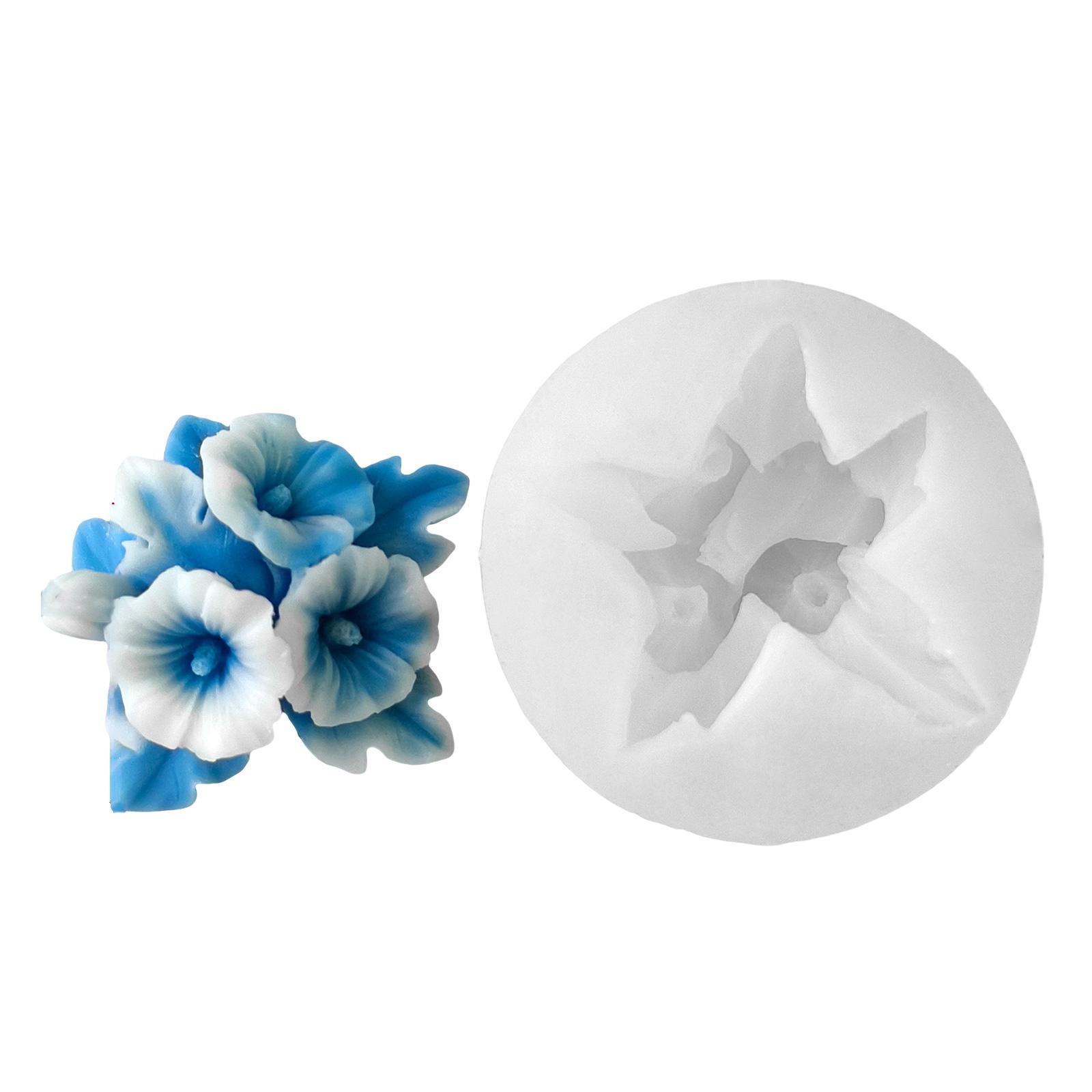 

Гибкая силиконовая форма для свечей в виде цветка для изготовления ароматерапевтических свечей своими руками. Идеально подходит для домашнего декора и праздничных торжеств. 1300