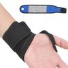 Selbsterwärmende Magnet Handgelenkstütze Winter Warmhalten Band Sport Turmalin Armband(Schwarz Blau