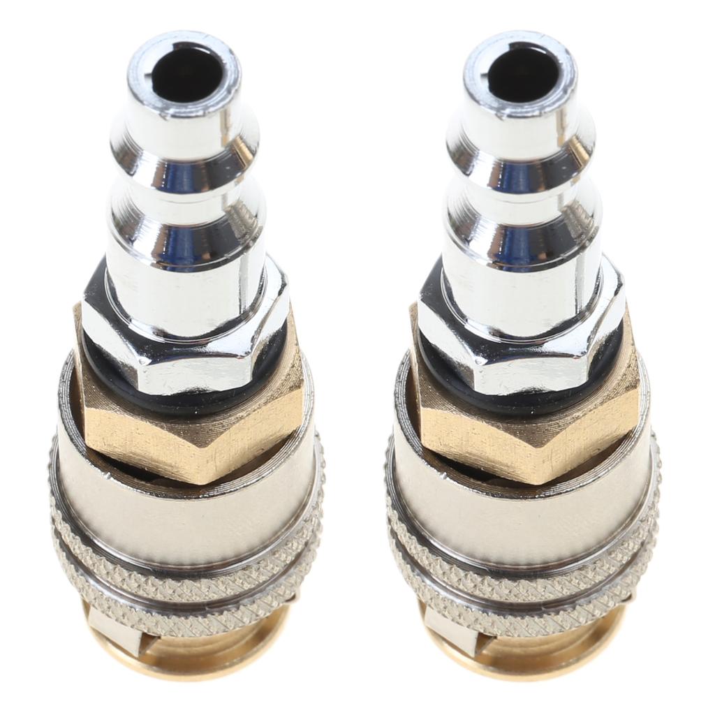 Brass Self Locking Tire Air Chuck Tire Inflator Clip Simple To Use Designed for Leak Proof Performance & Easy Operate