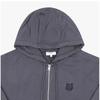 MaiSon KitSune Naszywka z Głową Lisa Męska S Bluza z Kapturem na Zamek Pm02138km0340