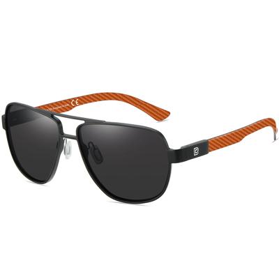 Polarized Sunglasses High Quality Carbon Fiber Material Aviator Teardrop Sunglasses L Size Large Sunglasses for Men UV400 Fishing Driving Driving 3051