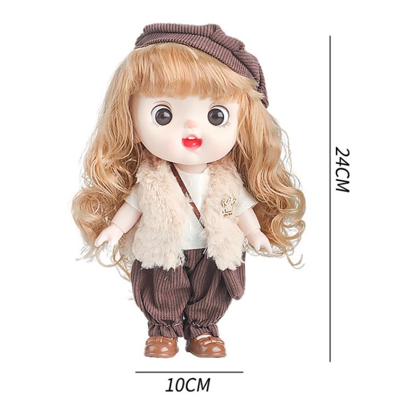 Children's Doll Toys, Dress-up Dolls, Realistic Baby Dolls, Girl's Doll Gift Box, Birthday Gift for Girls