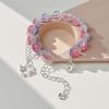 Daisy Popcorn Beaded Bracelet: Elegant Women's Hand Jewelry