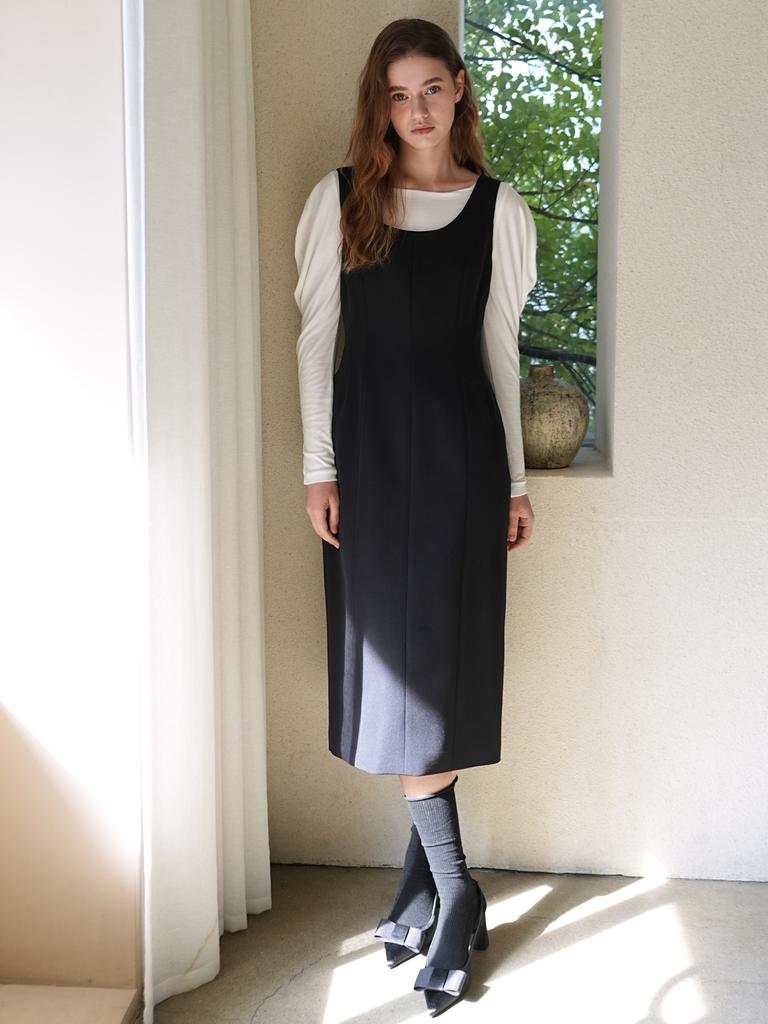 Paul And Alice Midi Dress / Black