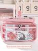 Transparent Pencil Case Lnstagram Style Niche Powerful Stationery Box Good Quality for Elementary School Students