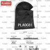 PLAOC81 Tarnfarbenes Balaclava mit Fleecefutter & Handschuh-Set