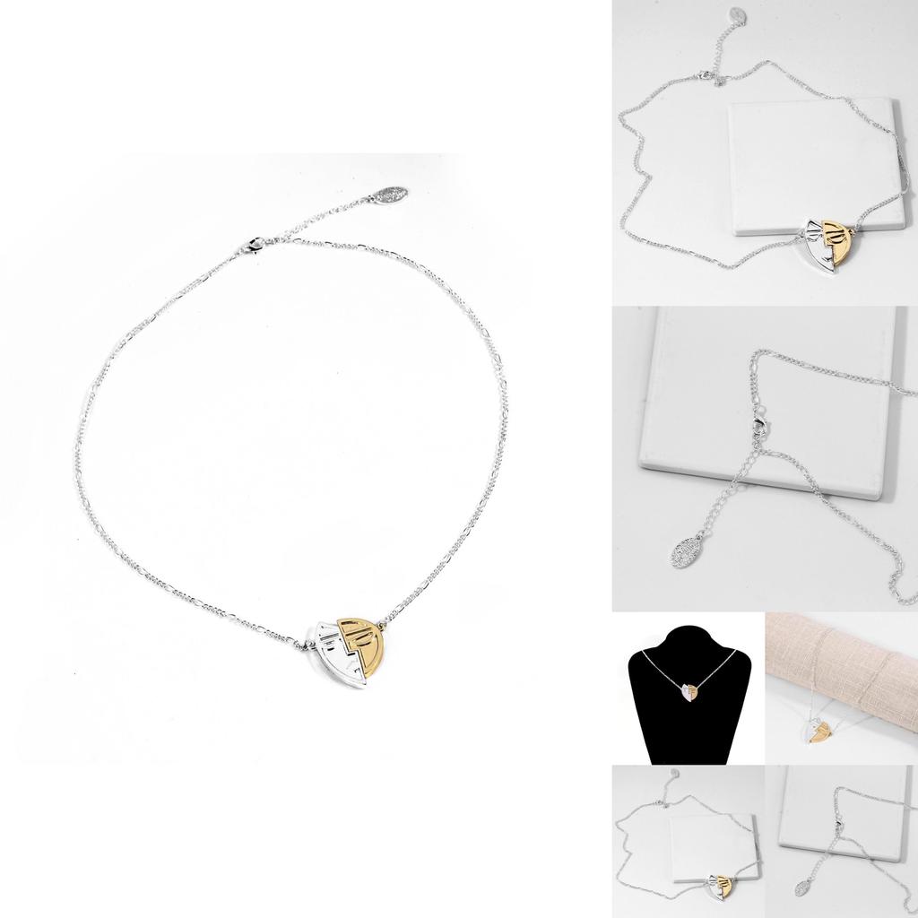 Creative 2021 Fashionable Minimalist Heart Shaped Necklace For Women With Unique Plating