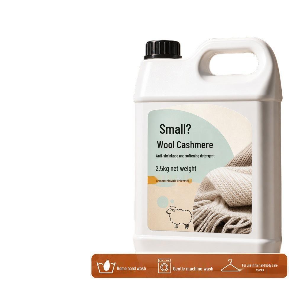 Wool & Cashmere Anti-Shrink Softening Detergent for Sweaters, Cardigans, and Scarves - Gentle Stain Care Liquid