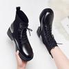 Inner heightening Martin boots women's shoes spring and autumn single boots high heels spring new small short boots