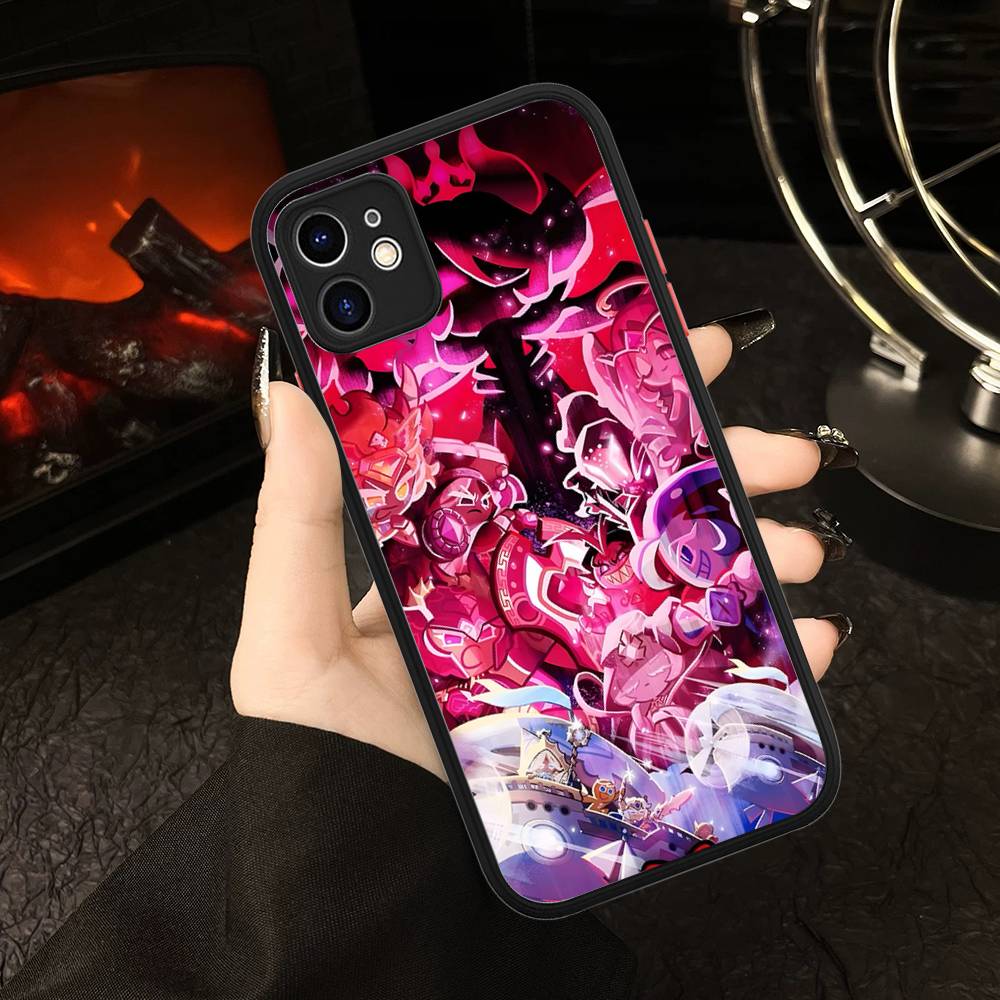 Cookie Run Kingdom Phone Case For IPhone 16 15 14 Plus 15 13 12 11 Pro Max X XS MAX Matte Cover