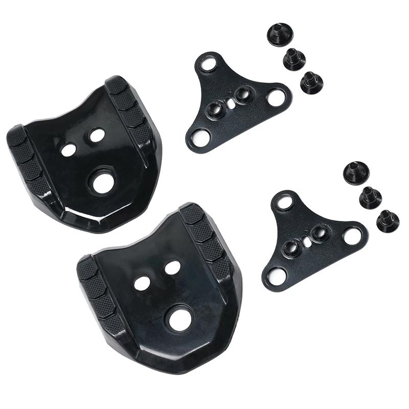 Bike Pedal Cleat Adapter Bicycle Cleat Shose Converter Road Bike SPD-SL To MTB SPD System Pedal Plates Cleat Stabilizing Adapter 1 SET