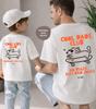 Conjunto Combinando Pai e Filho – Clube dos Pais Legais – Roupas Combinando Pai e Filho – Roupa Combinando Pai e Mini – Presente para o Pai – Camisa Combinando para a Família
