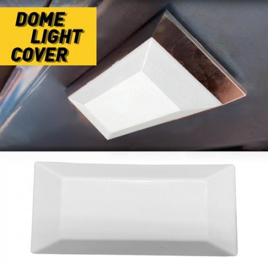 

Car Dome Light Lens Overhead Sqaure Dome Lamp Lens For Cover F00 Truck 73-79