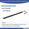 2pcs pair LH and RH 81770-A9100 81780 A9100 Liftgate Power Hatch Lift Support Opener Shock For KIA Carnival/Sedona 2015-2021