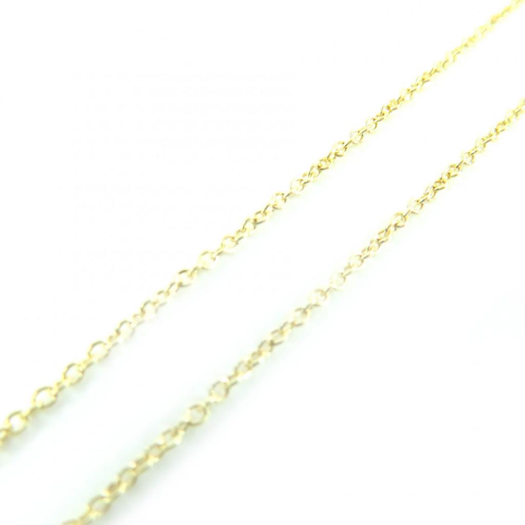 Great TIFFANY&Co. Necklace El Saperetti Yellow Gold 18K Women Used