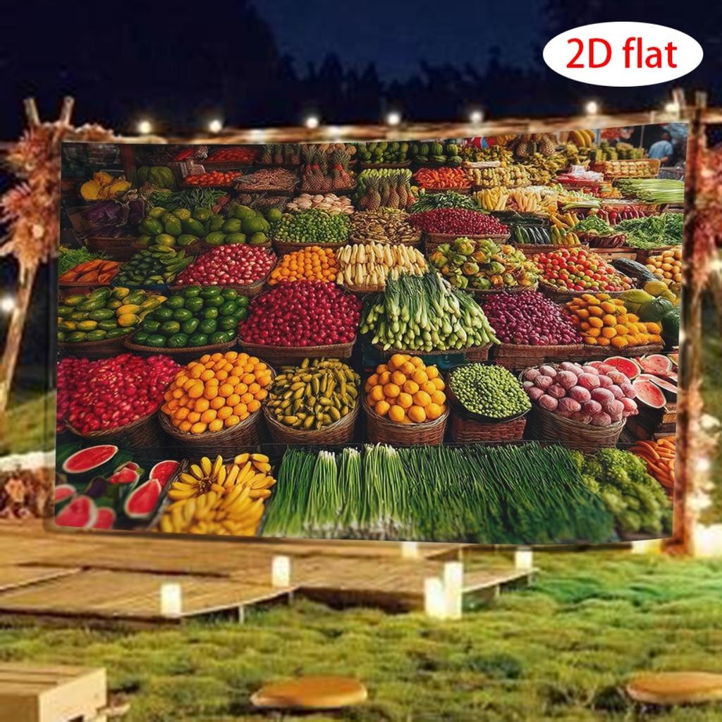 2D plane 1 piece of rural-style background for autumn harvest market suitable for parties and birthday anniversary parties
