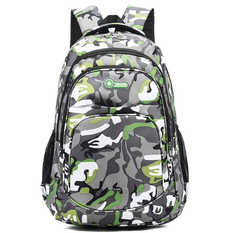 1Pc Junior High School Student Schoolbag Large-capacity Spine Protection Primary School Student Simple and Fashionable Business Backpack