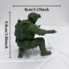 Porta Bolígrafos Único de Soldado Figura de Fuerzas Especiales de Plástico Soporte para Bolígrafos Impreso en 3D Papelería Lápices Organizador de Escritorio Decoración de Escritorio