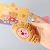 Capybara Plush Doll Star Squeak Toy Cartoon Star Keychain Pendant Soft Stuffed Doll Backpack Car Bag Key Ring Decor Kid Gift