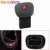 Electric Power Hazard Switch Emergency Warning Light Button New For Renault Megane I Classic Clio II 7700421820 Car Accesoories