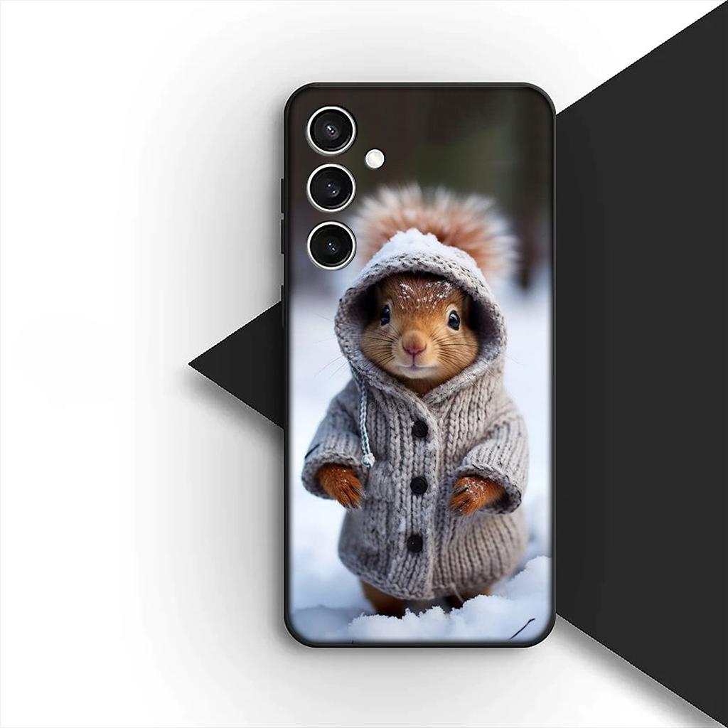Sika deer Squirrel Silicone Cover for Motorola Moto G55 G45 G75 G85 G84 Edge 50 30 Fusion 40 NEO Ultra Pro Coque Phone Case