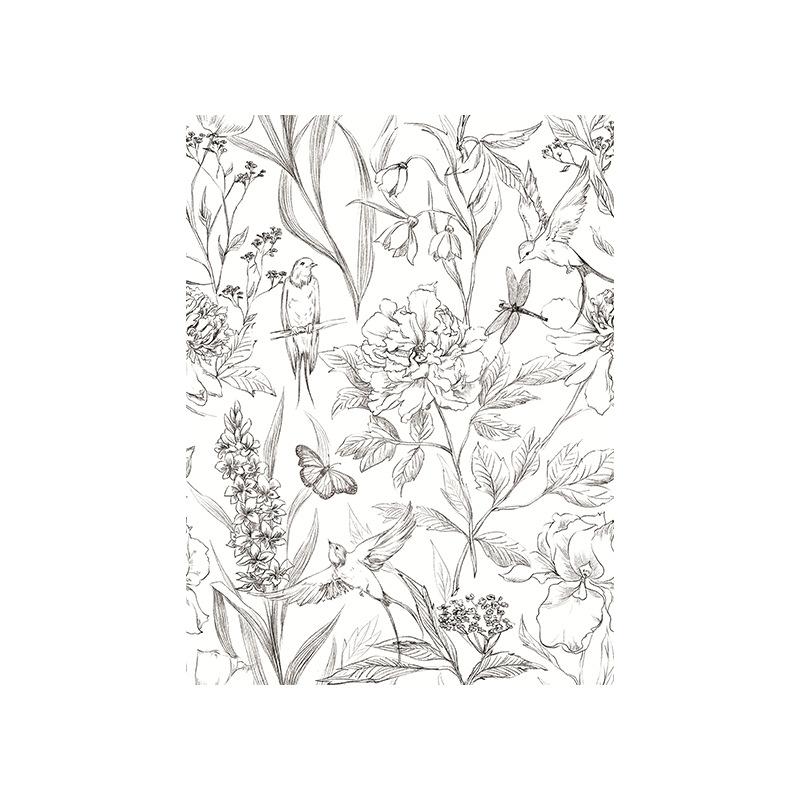 PVC Wallpaper Household Self-adhesive Background Wall Decorative Painting Wall Sticker Self-adhesive Wall Covering Bedroom Wallpaper Self-adhesive