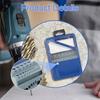 Twist Drill Case Organizer, Iron Portable with Slot, Scale Marking Holder for DIY