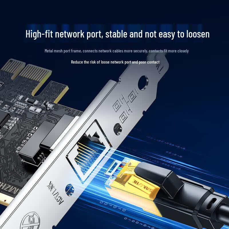 SAMZHE PCI-E 2.5G Ethernet Network Card