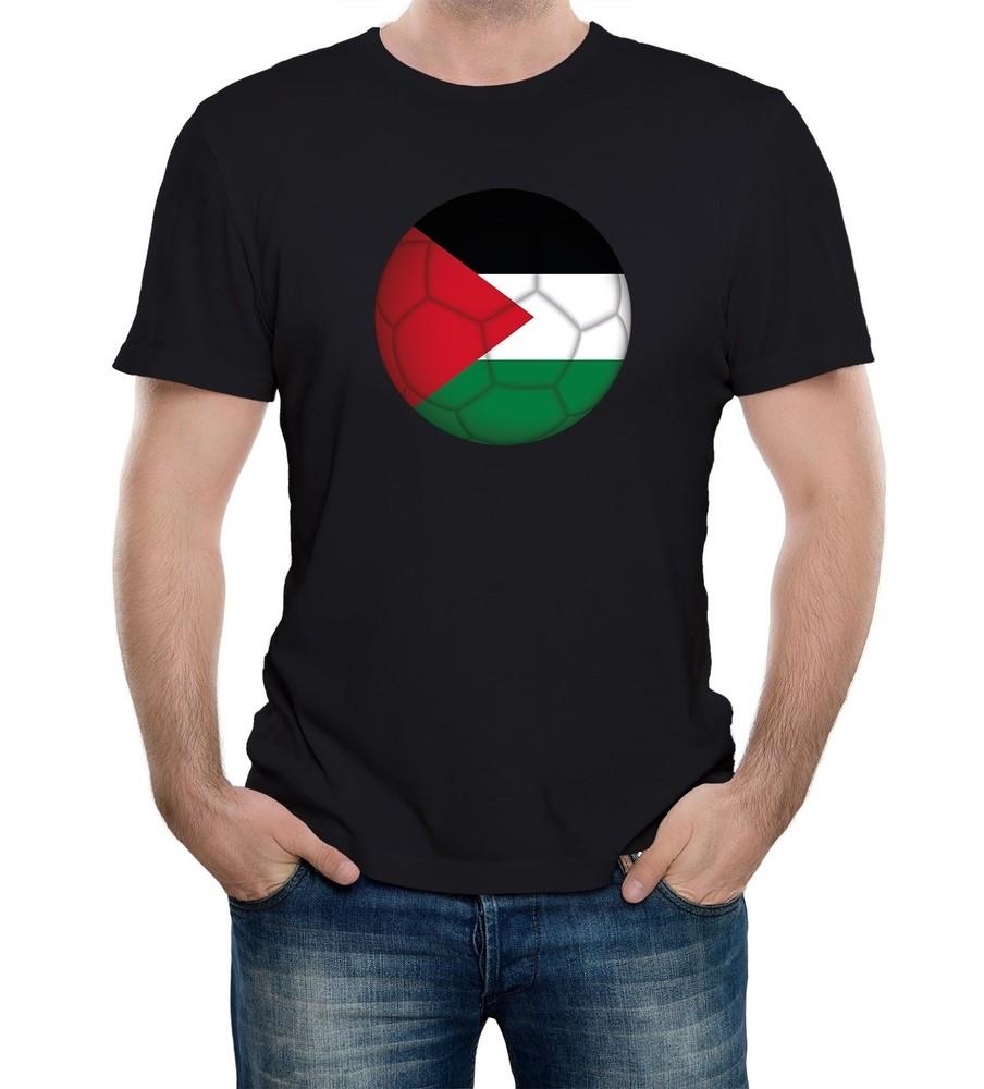 Mens Palestine Football Supporter T-Shirt World Cup Euros Copa America Country