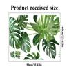 Green Plant Wall Decal Sticker For Home Decoration Leaf Design Easy To Apply And Remove Home Wall Art