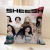 Kpop B-Babymonster Anime Cushion Cover Inches Farmhouse Decor Home Throw Pillow Covers For Couch Decorations