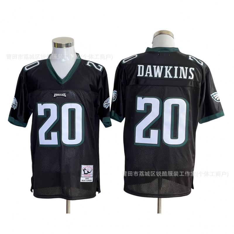 Philadelphia Eagles Retro Embroidered Football Jersey Unisex Adult Sportswear Fan Wear Casual Outfit
