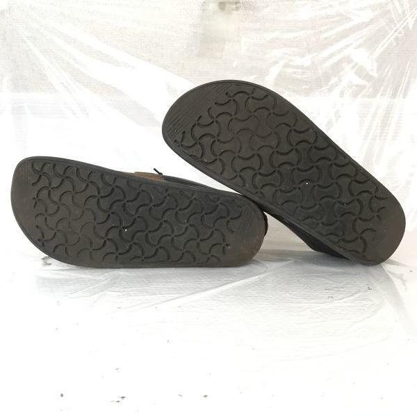 Birkenstock Leather Sandals Shoes 40 25 Brown(USED)