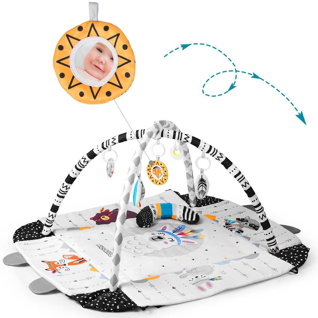 Interactive Educational Mat 110 X 100 Cm Boho Ricokids