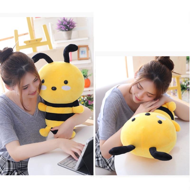 Adorable Bee Plush Toy For Kids Ultra Soft Short Plush Material For Snuggly Playtime Great Birthday Gift And Souvenir