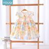 Baby Girl's Summer Sleeveless Princess Dress