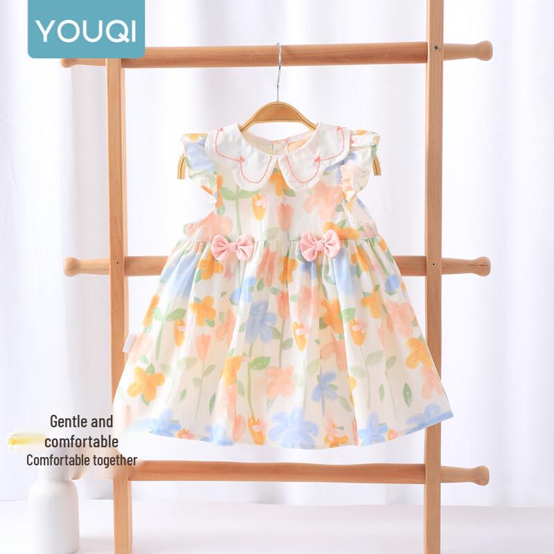 Baby Girl's Summer Sleeveless Princess Dress