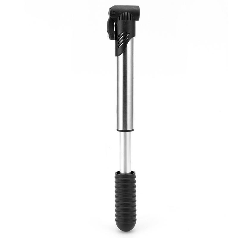 Bicycle Pump Portable Silver Pump Road Mountain Bike Pump Riding Tire Filling Pump Riding Equipment Outdoor Equipment