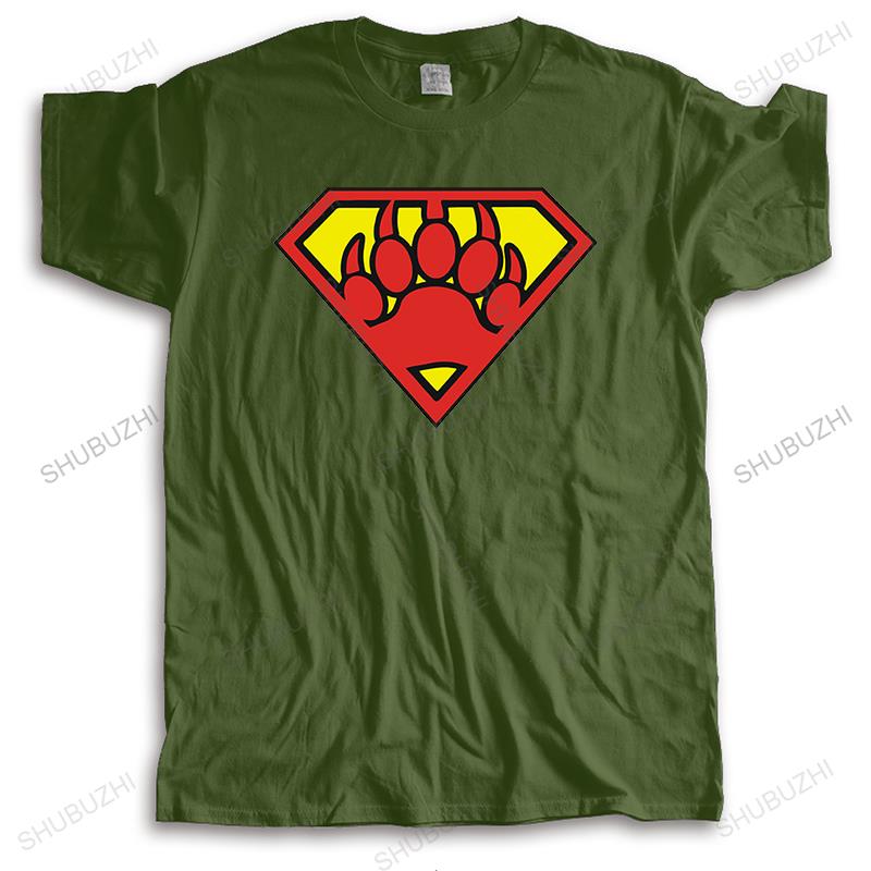 Pánská luxusní trička pánská s kulatým výstřihem černá trička horký prodej Gay Pride Super Bear pánské bavlněné topy letní tričko evropská velikost chlapci