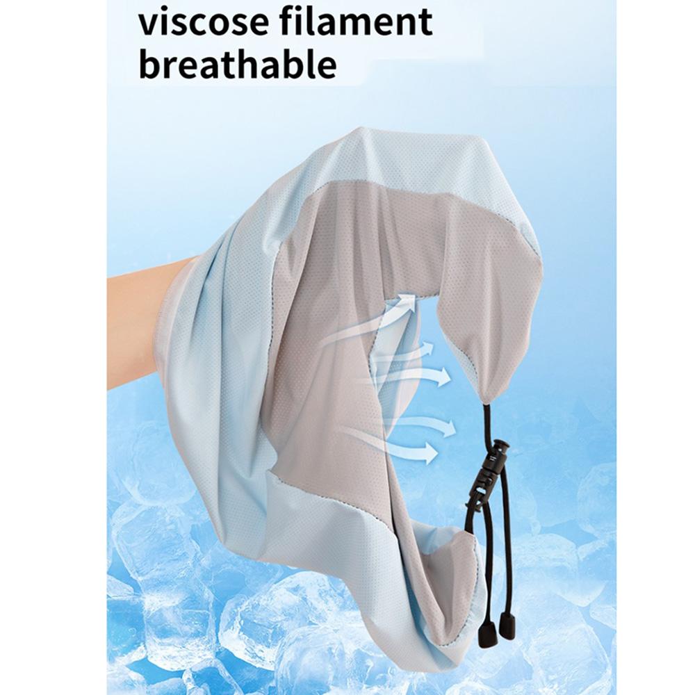 Portable Travel U-shaped Pillow Cooling Napping Neck Pad Soft Sleeping Neck Pillow  Nap
